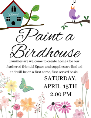 Paint a Birdhouse